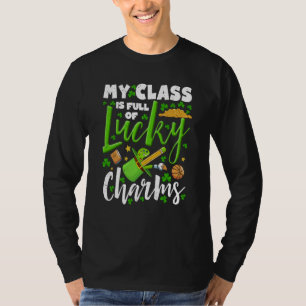 Camiseta Lucky Charms Minha Turma Está Cheia De Lucky Charm