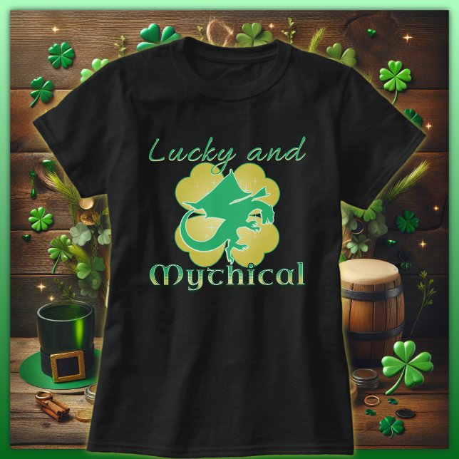 Camiseta Lucky e Mythic Clover (Criador carregado)