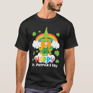 Camiseta Lucky Gnomo Dia de São Patrício Lucky Horsfere C