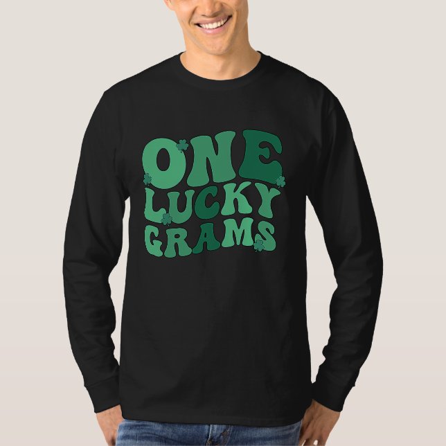 Camiseta Lucky Grams Grandmother St Patrick's Day Grams Gra (Frente)