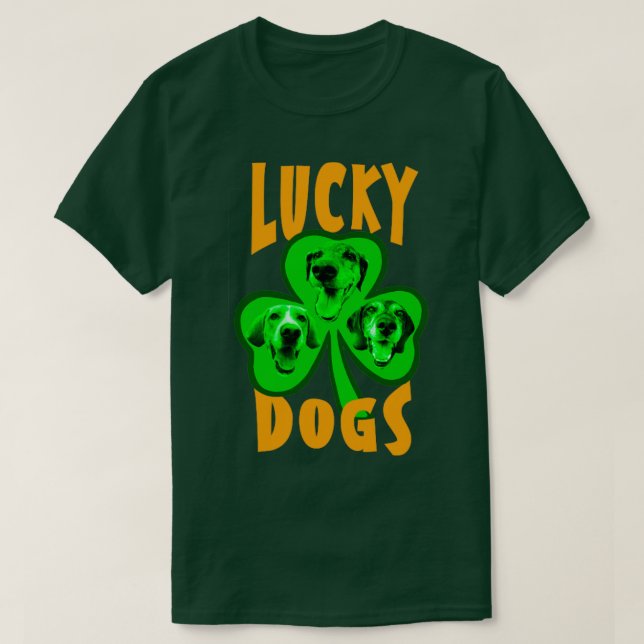 Camiseta Lucky hounds (Frente do Design)
