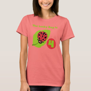 Camiseta Lucky Inseto 4º t-shirts e presentes