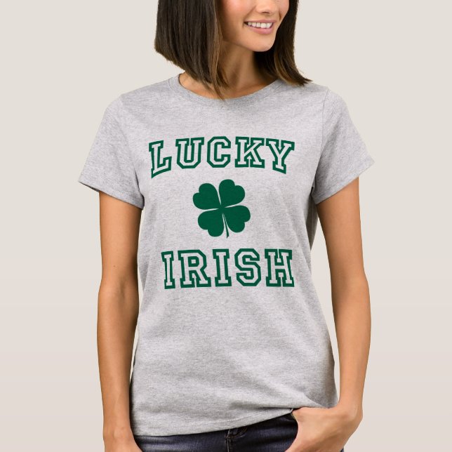 Camiseta Lucky Irish (Frente)