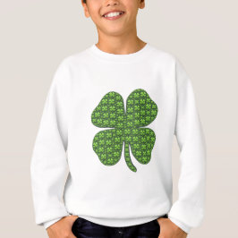 Camiseta Lucky Irish Clover Kids"