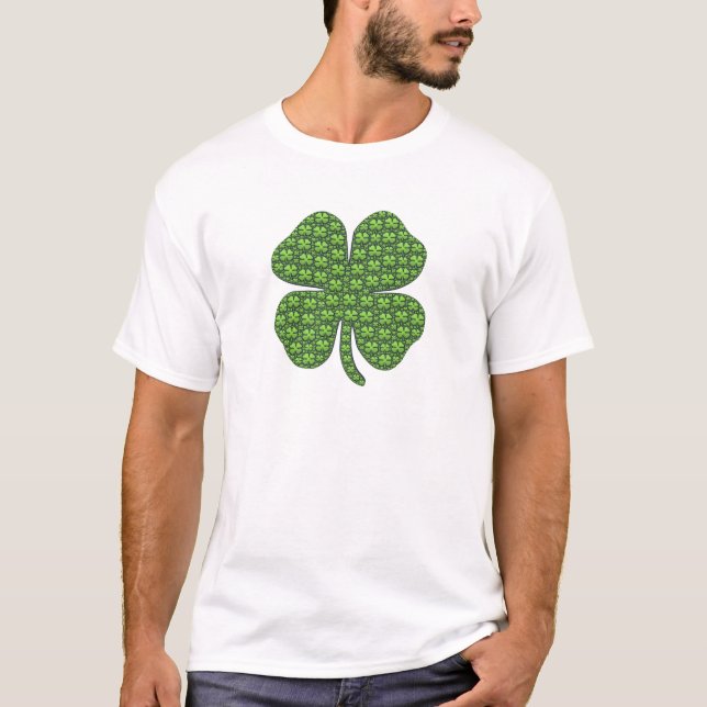 Camiseta Lucky Irish Clover Men (Frente)