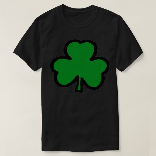 Camiseta Lucky Irish Green Rua (Frente do Design)