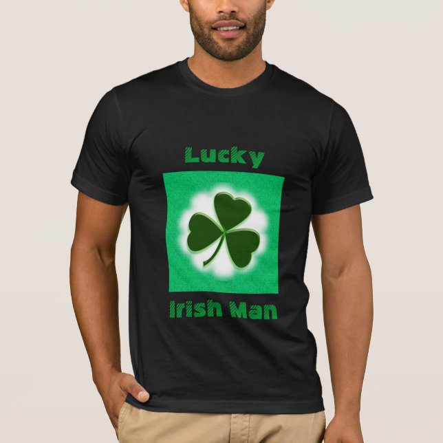 Camiseta Lucky Irish Man (Frente)