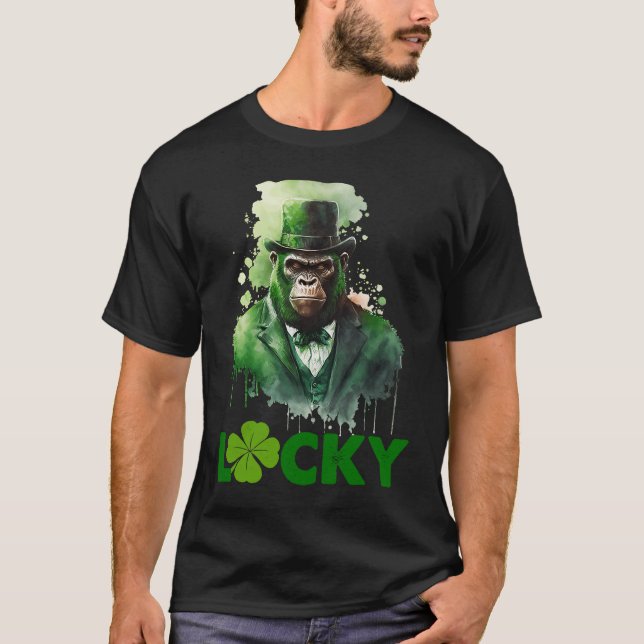 Camiseta Lucky Irish Men Parad de Dia de São Patrício 2023 (Frente)