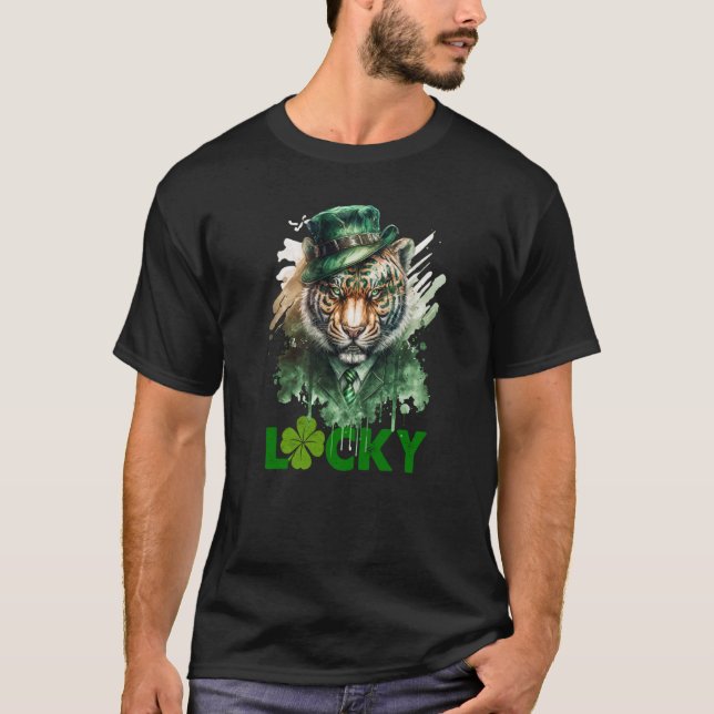 Camiseta Lucky Irish Men Women 2023 St patrick's Day Parade (Frente)