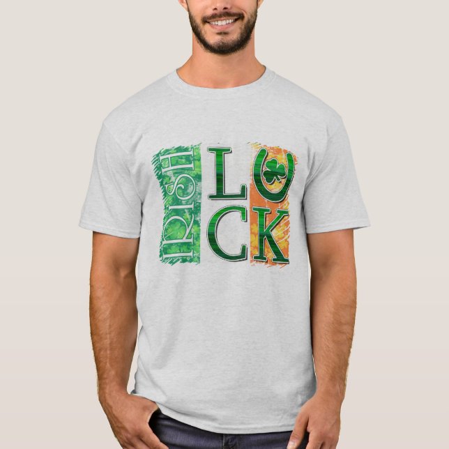 Camiseta Lucky Irish Tricolor (Frente)