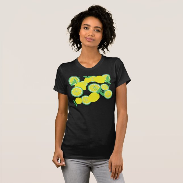 Camiseta Lucky Lemons Funky (Frente Completa)