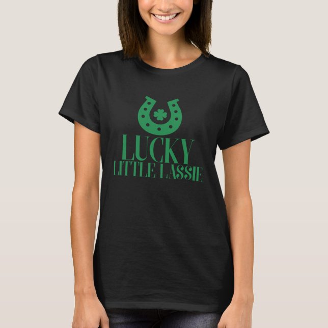 Camiseta Lucky Little Lassie Professora Rua no Dia de Patri (Frente)