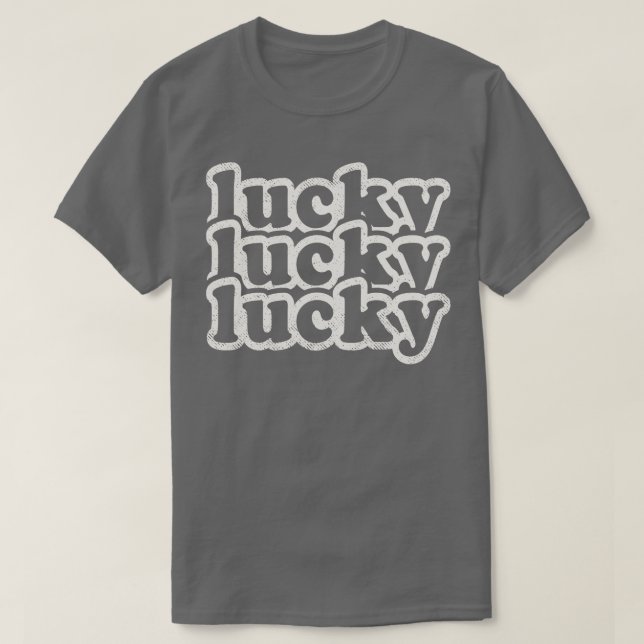 Camiseta Lucky Lucky (Frente do Design)