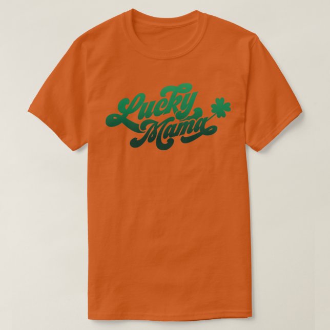 Camiseta Lucky Mama (Frente do Design)