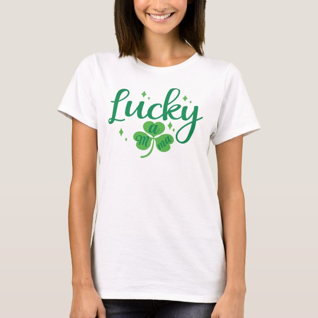 Camiseta Lucky Mama, Rua. (Frente)