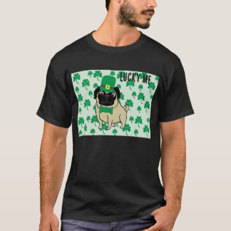 Camiseta Lucky Me -Pug St. Patrick’s Day