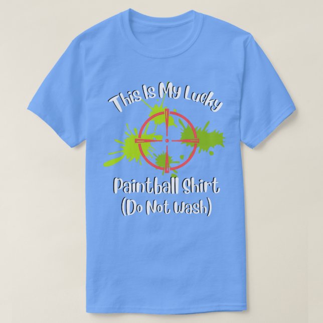 Camiseta Lucky Paintball (Frente do Design)