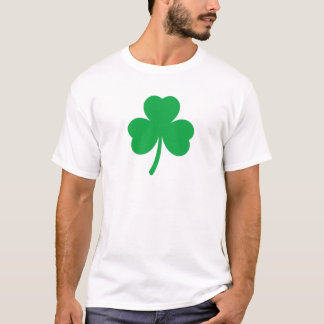 Camiseta Lucky Quatro Folha Clover Unisex Homem-Teã