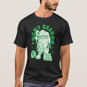 Camiseta Lucky Season Saint Patrick Gnome Shamrock Gn