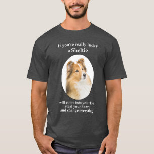Camiseta Lucky Sheltie T-Shirt