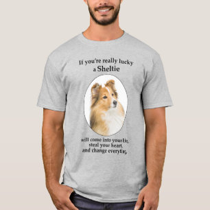 Camiseta Lucky Sheltie T-Shirt