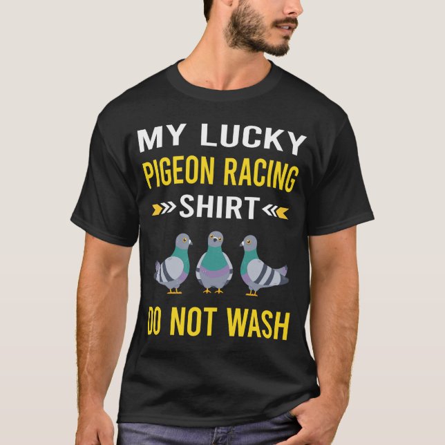 Camiseta Lucky Shirt Pigeon Racing (Frente)