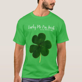 Camiseta Lucky St. Patrick's Day Green Shamrock T-Shirt