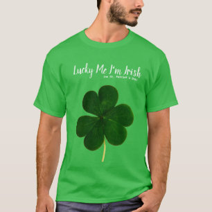 Camiseta Lucky St. Patrick's Day Green Shamrock T-Shirt