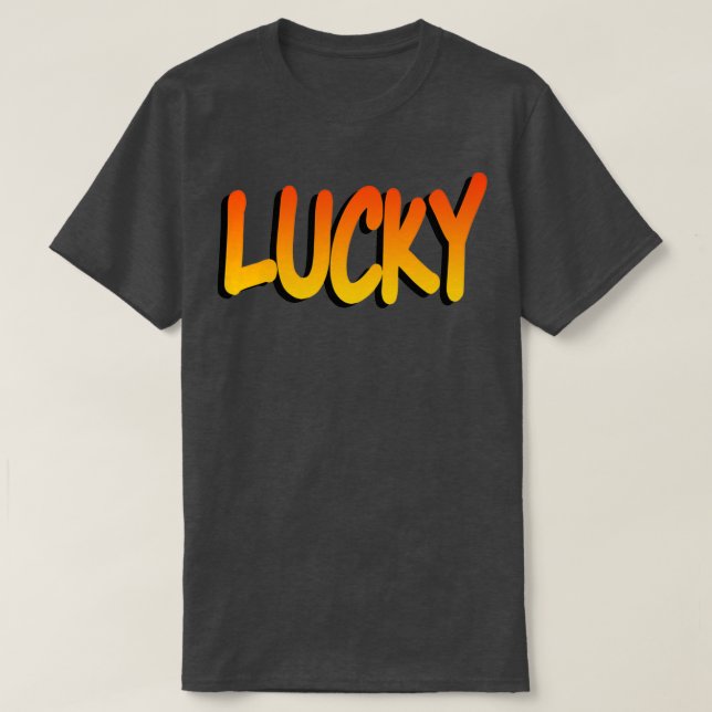 Camiseta Lucky T (Frente do Design)