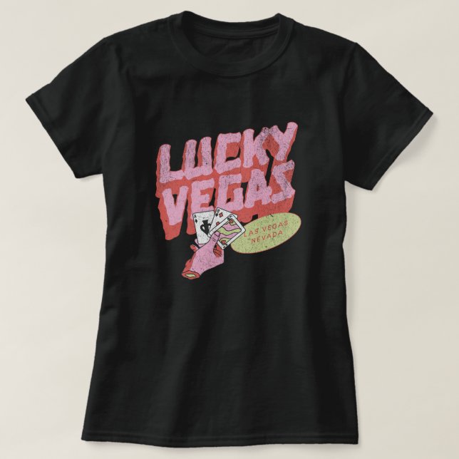 Camiseta Lucky Vegas (Frente do Design)