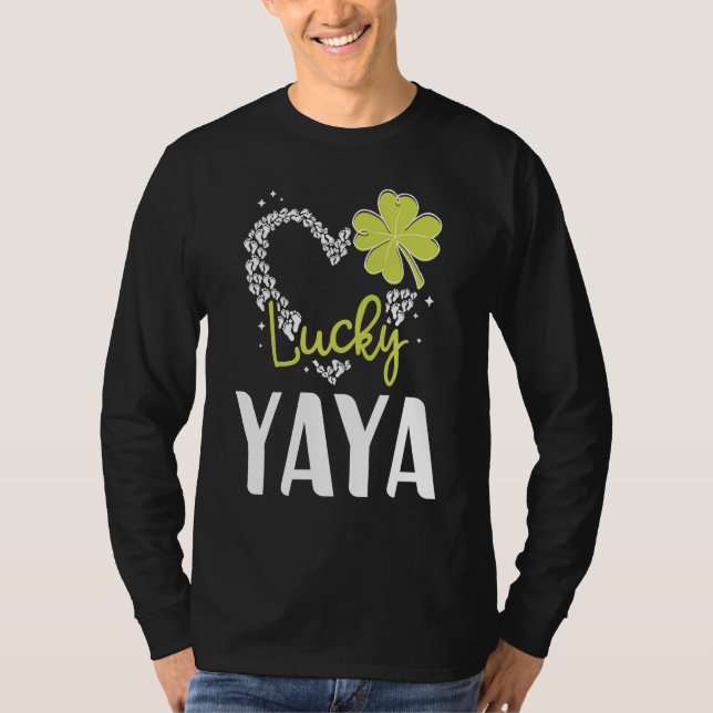 Camiseta Lucky Yaya  St Patricks Day  womens (Frente)