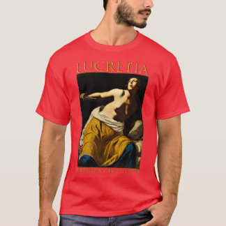 Camiseta Lucretia Artemisia Gentileschi 2