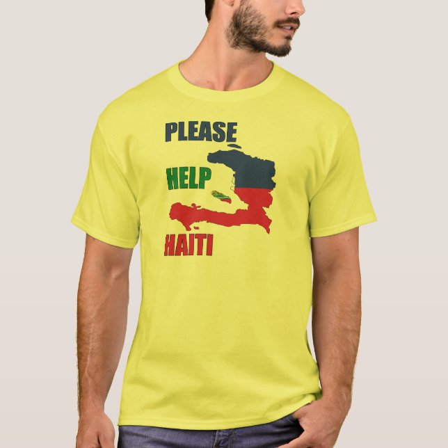 Camiseta Lucro a - Ajude o Haiti (Frente)