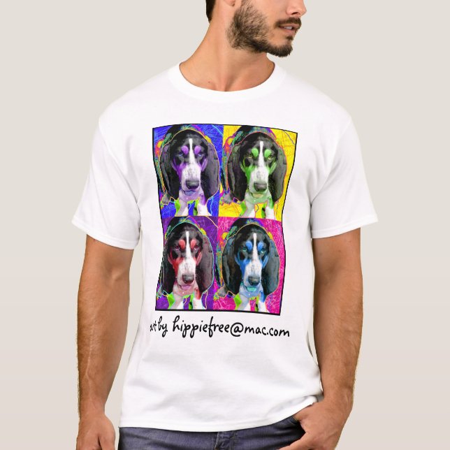 Camiseta Lucy, arte por hippiefree@mac.com (Frente)