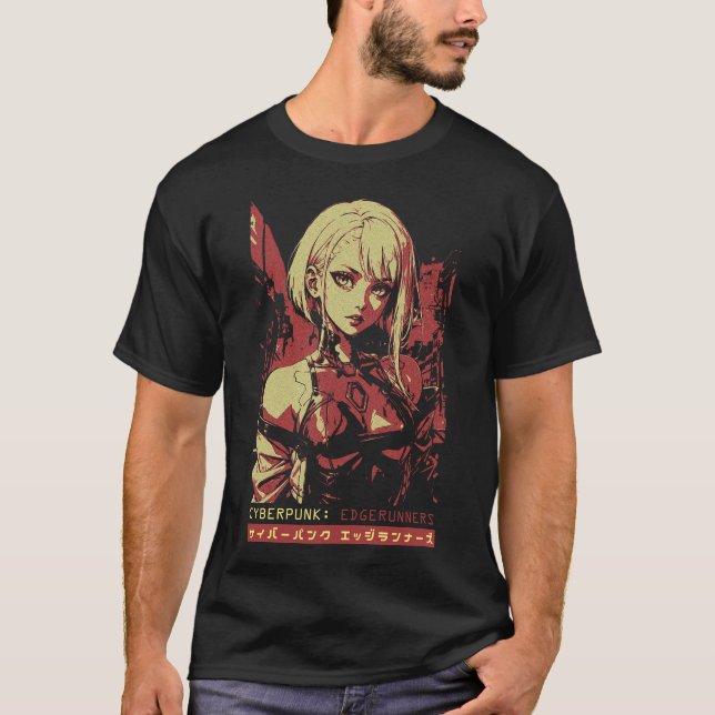 Camiseta Lucy Ciberpunk (Frente)