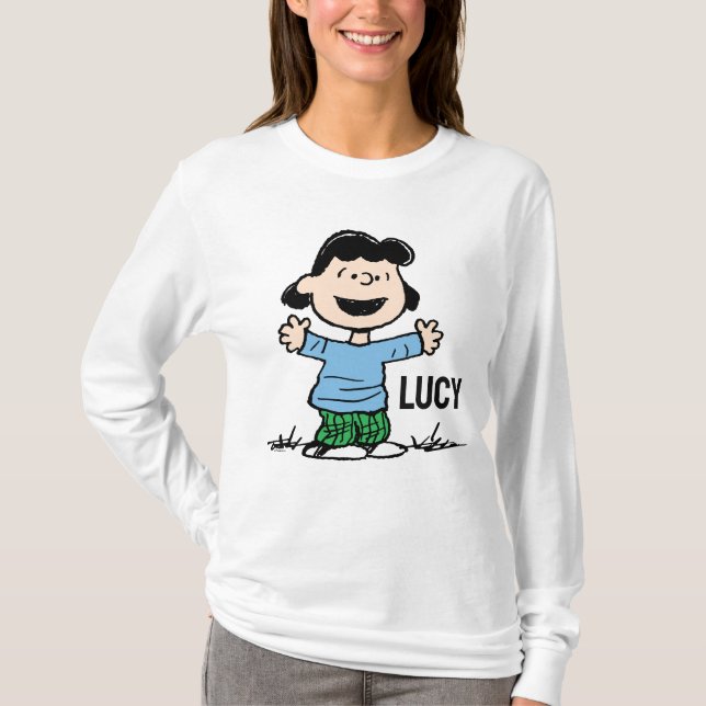 Camiseta Lucy with Arms Wide (Frente)