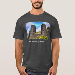 Camiseta Ludendorff Bridge permanece em Erpel, Remagen