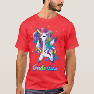 Camiseta LUDOVICA Unicorn Oferece Presentes Para Garotas