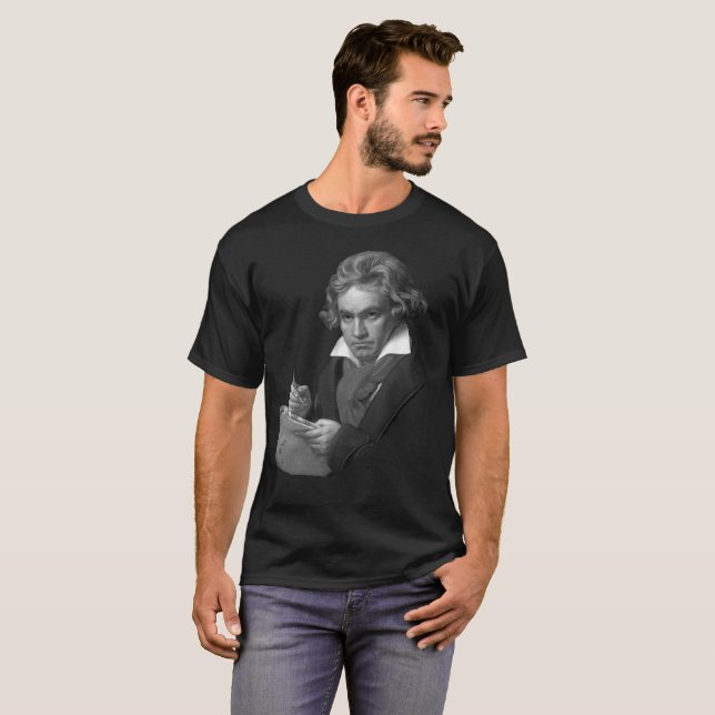 Camiseta Ludwig van Beethoven (Frente Completa)