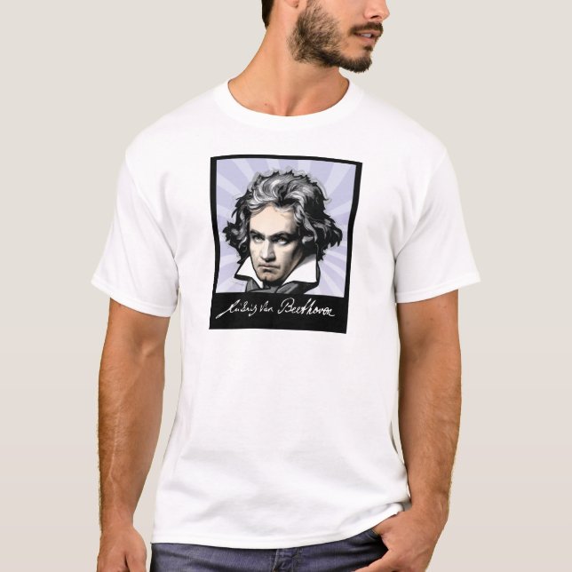 Camiseta Ludwig van Beethoven (Frente)