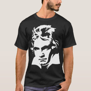 Camiseta Ludwig van Beethoven 5 Symphony Música Clássica