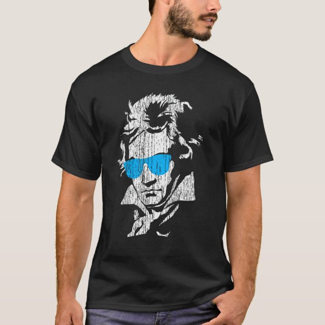 Camiseta Ludwig Van Beethoven Classic Music Composer (Frente)