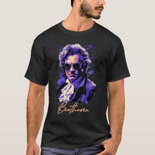Camiseta Ludwig van Beethoven Piano Musical Symphony Compo