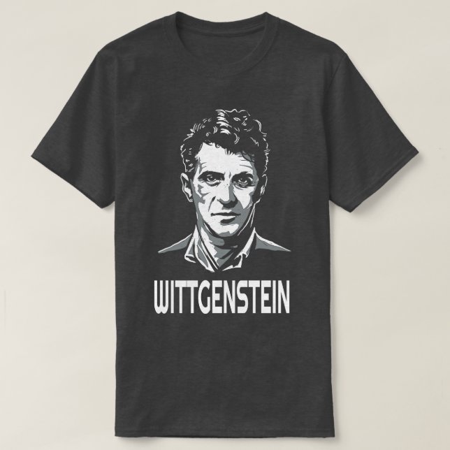 Camiseta Ludwig Wittgenstein - Filósofo Austríaco (Frente do Design)