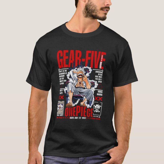 Camiseta Luffy Gear 5 (Frente)