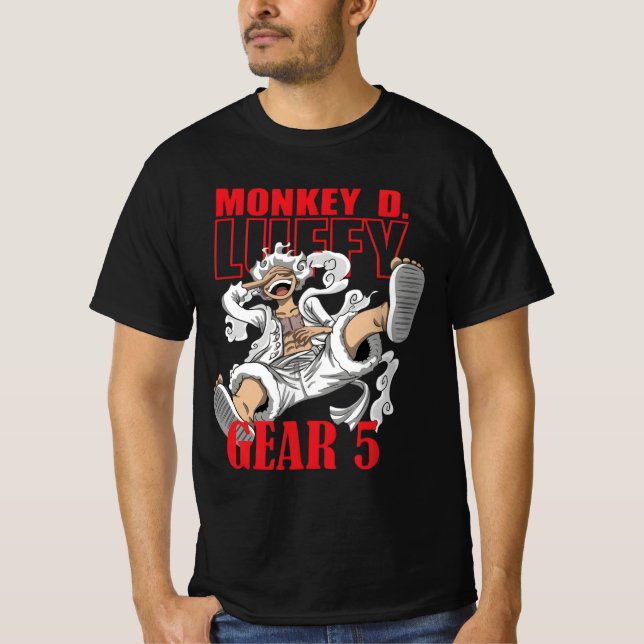 Camiseta Luffy Gear 5 (Frente)