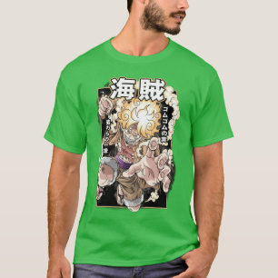 Camiseta Luffy Gear 5 criativo