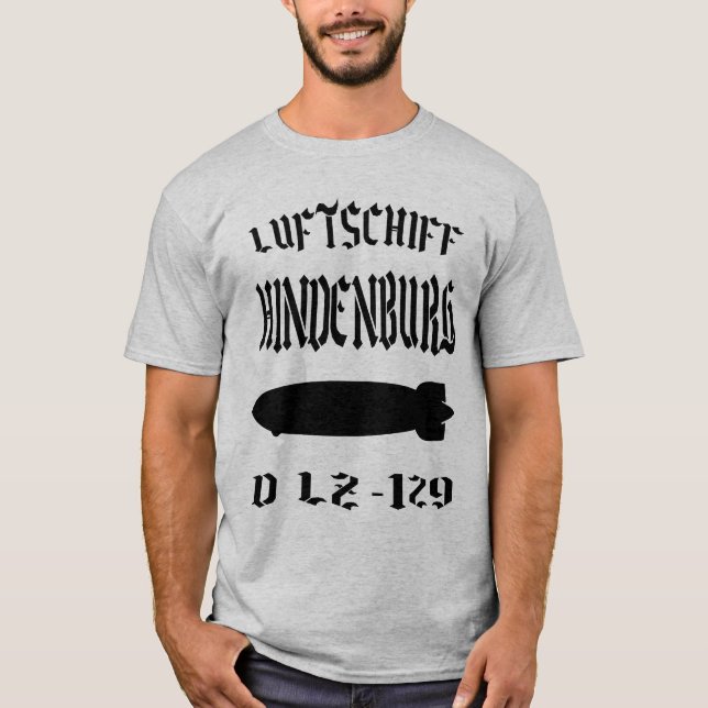 Camiseta Luftschiff Hindenburg (Frente)