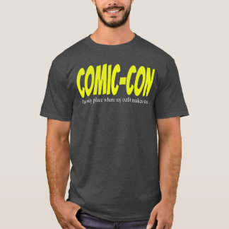 Camiseta Lugar ComicConhe Onde Minha Roupa Faz Sentido 