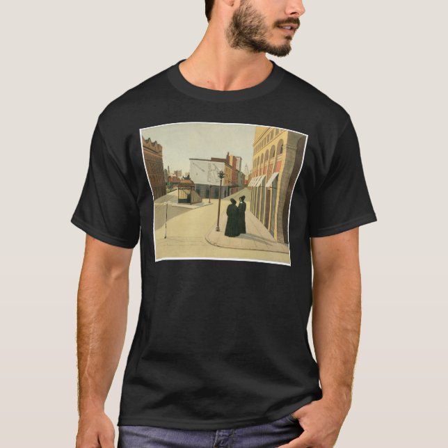 Camiseta Lugar de Astor, New York cerca de 1932 (Frente)